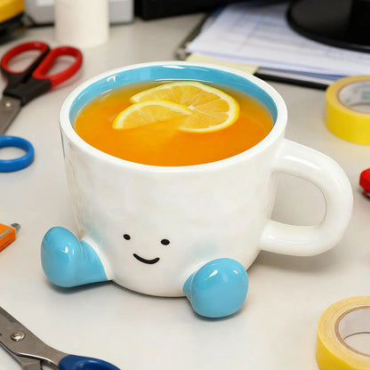 Funny Coffee Mug Adorable Home Kitchen Drinkware Ceramic