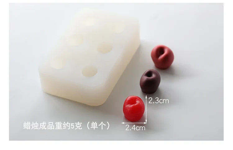 Sweet Dessert Cake Silicone Candle Mold for Handmade Soap Resin Epoxy Plaster Chocolate Party Decor DIY Mould Gift Wax Making - Your Ritual Hub 