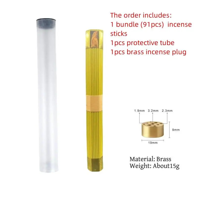 Natural Sandalwood Blessing Incense Sticks - Your Ritual Hub 