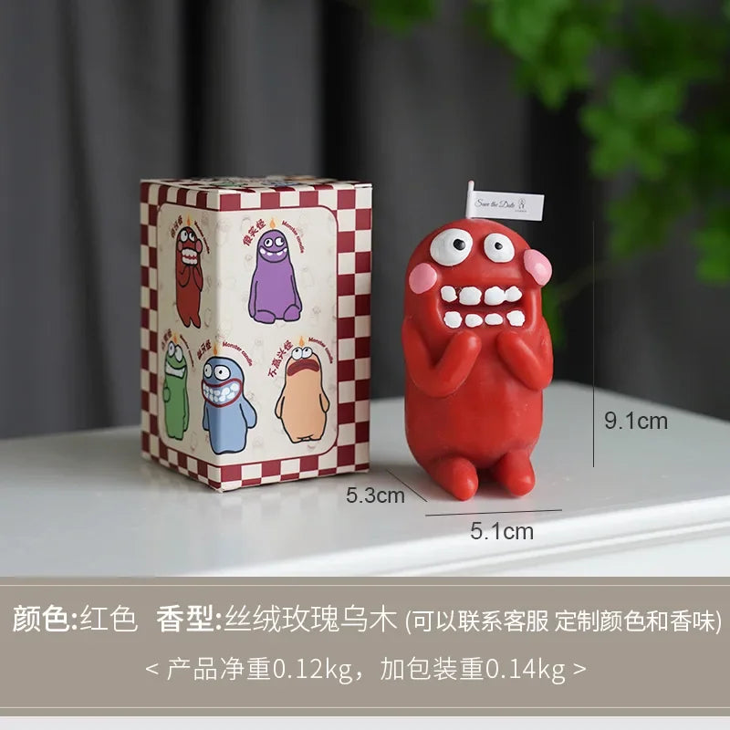 Earthlings Monster Candles Fun Creative Birthday Gifts Handmade Aromatherapy Candles - Your Ritual Hub 