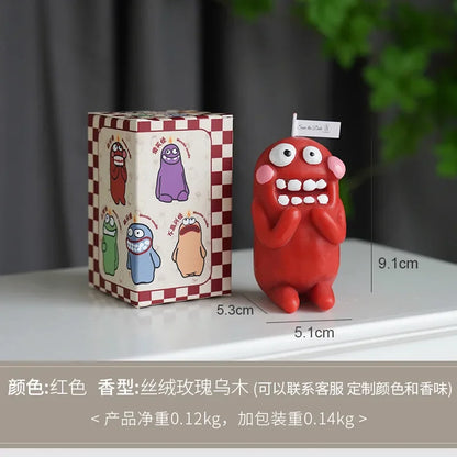 Earthlings Monster Candles Fun Creative Birthday Gifts Handmade Aromatherapy Candles
