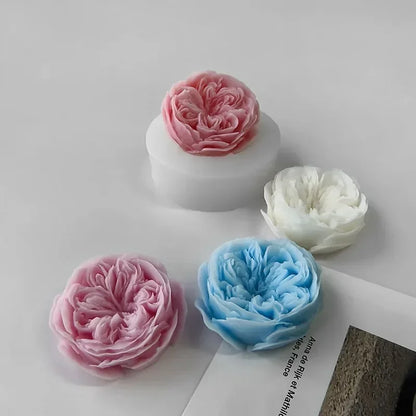 Rose Flower Silicone Candle & Soap Mold