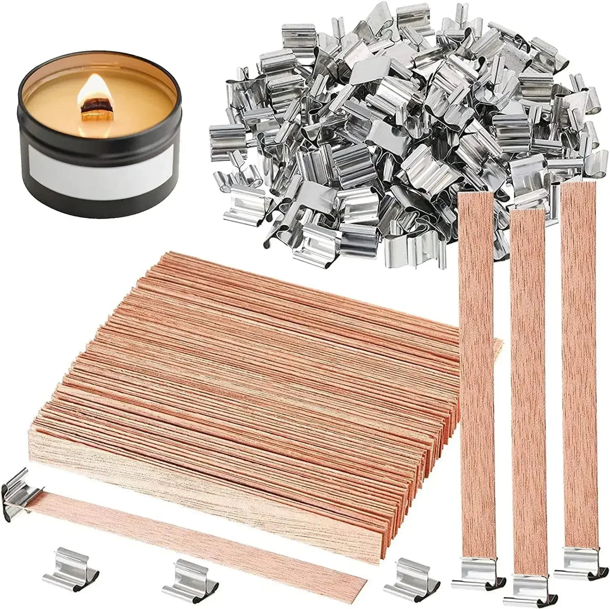 Wood Wick Soy Candle DIY Kit — Handcrafted Aromatic - Your Ritual Hub 