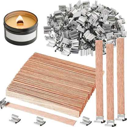Wood Wick Soy Candle DIY Kit — Handcrafted Aromatic