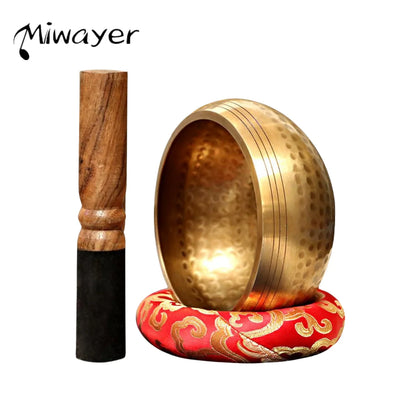 Tibetan Singing Bowl Set – Handcrafted Himalayan Sound Bowl for Meditation & Sound Healing