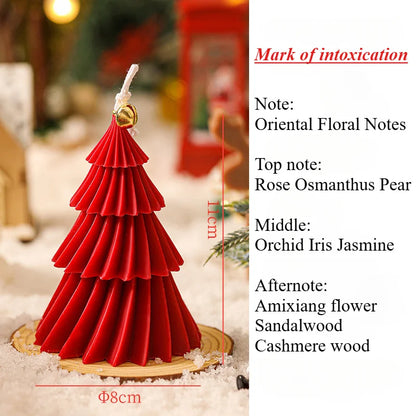 Christmas Tree Cyclone Soy Wax Aromatherapy Candle