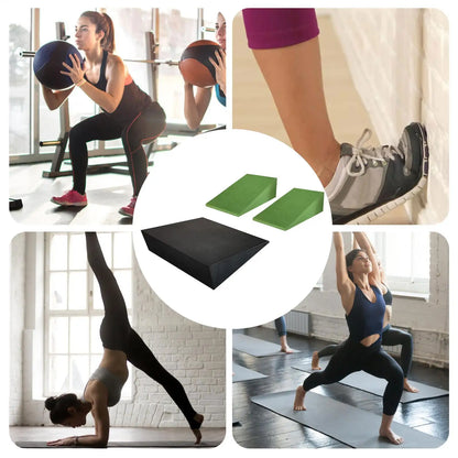 EVA yoga inclined board Yoga Foam Wedge Mat Yoga Stretching Board Yoga Wedge EVA Strength Training Slant Board Squat Wedge