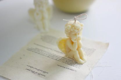 Cupid Angel Scented Soy Wax Candle — Decorative Art