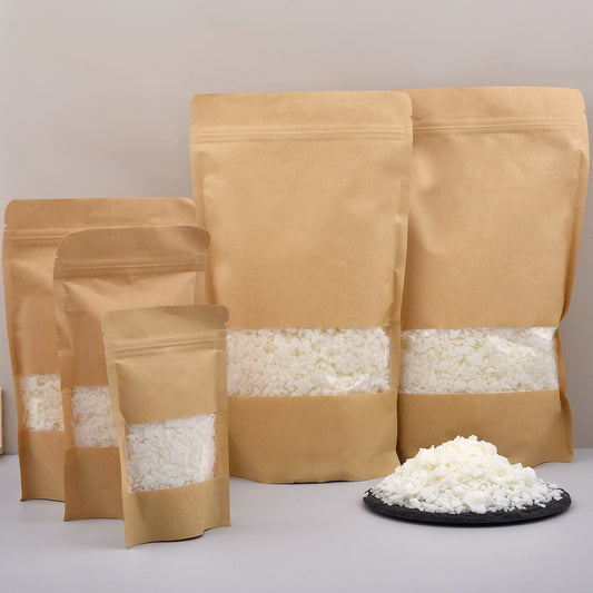 Natural Soy Wax Flakes — Multi-Size DIY Candle Kit