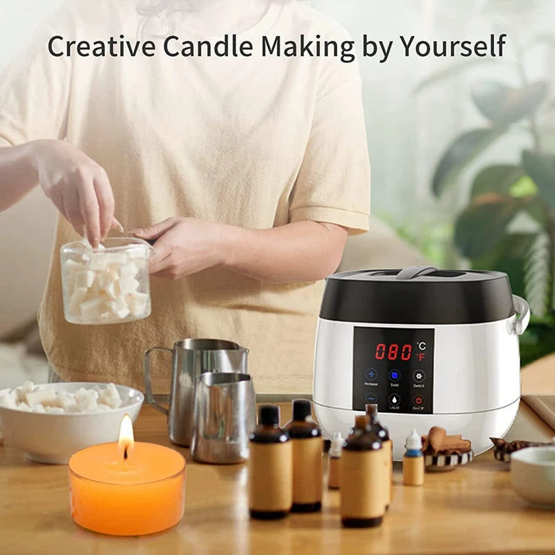 Electric Wax Melting Pot with LED Temperature Display