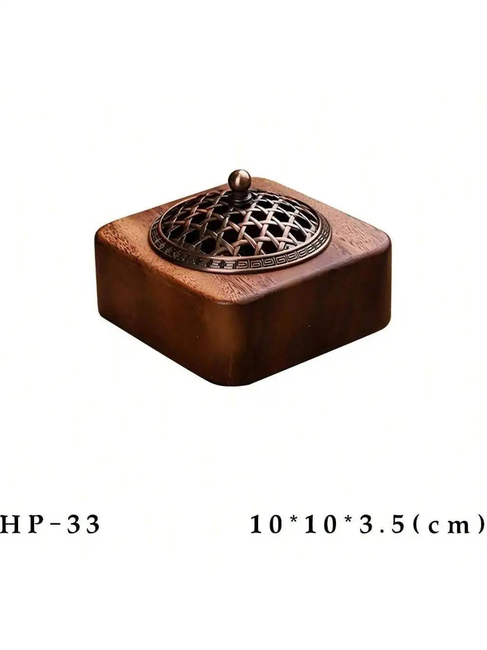 Solid Wood Pan Incense Burner Tray - Your Ritual Hub 