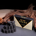 Natural Fragrant Charcoal Incense Cones – 28-Piece Box for Home, Altar & Tea Room Aromatherapy