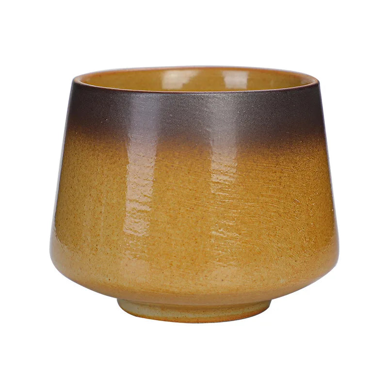 Retro Colorful Tea Cups 200ml Cute Coarse Ceramic Coffee Mugs - Your Ritual Hub 