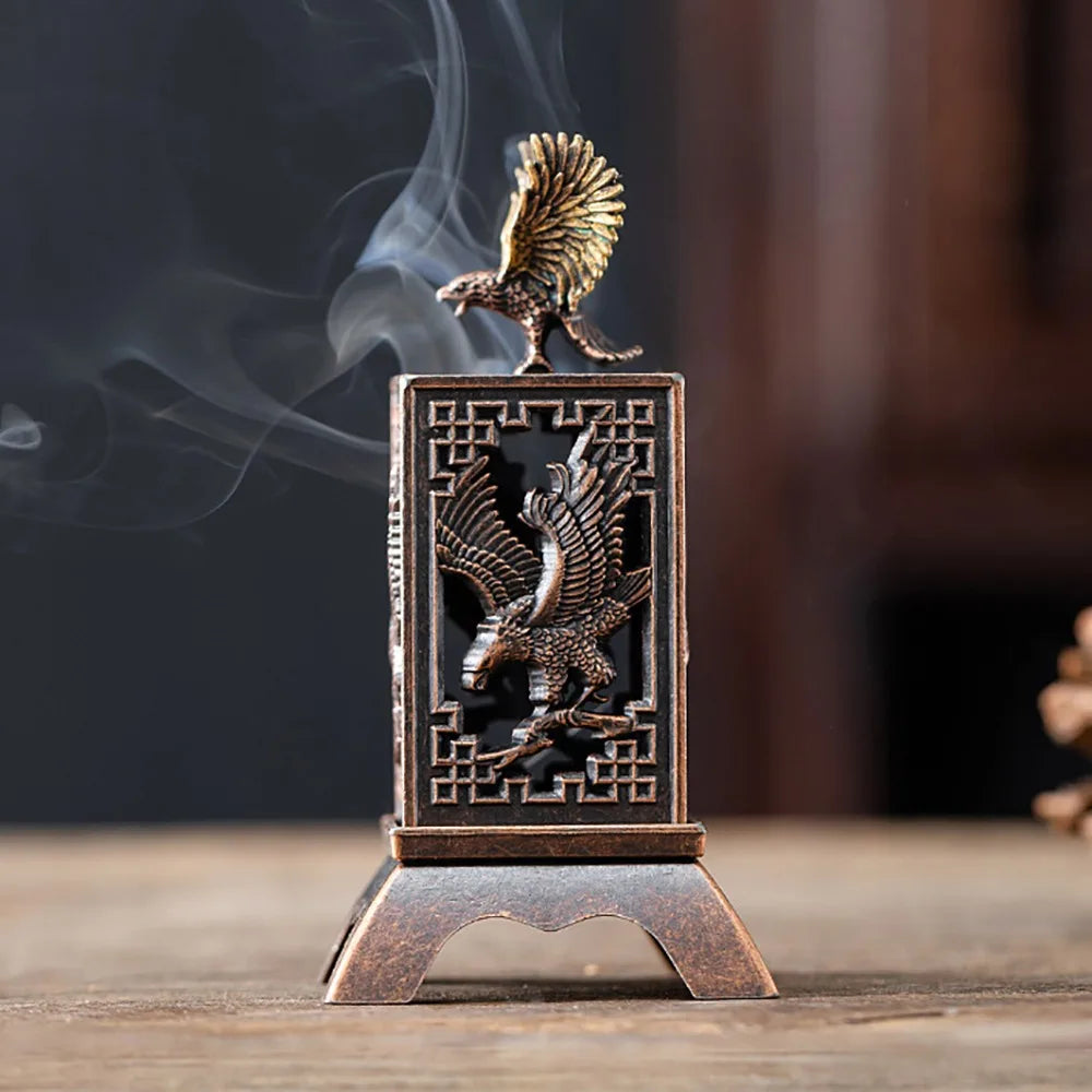 Chinese Style Zinc Alloy Incense Burner