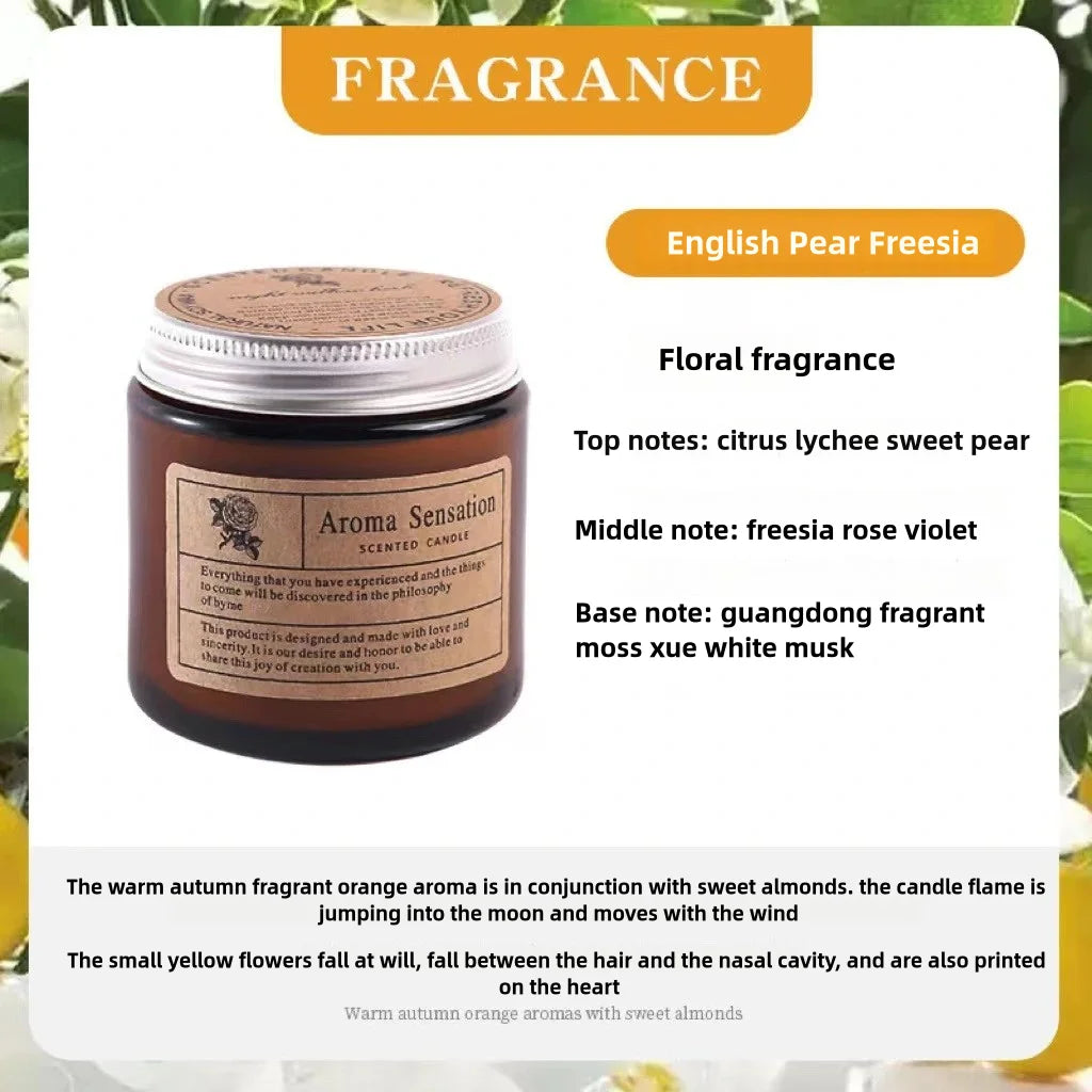 Scented Candles Smokeless Soy Candle Essential Oil Aromatic Candle Luxury - Your Ritual Hub 