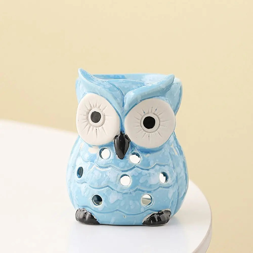 Ceramic Owl Aromatherapy Stove Eco-Friendly Heat Resistant Incense Candle - Your Ritual Hub 