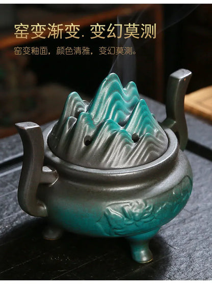 Antique Ceramic Chinese Incense Burner