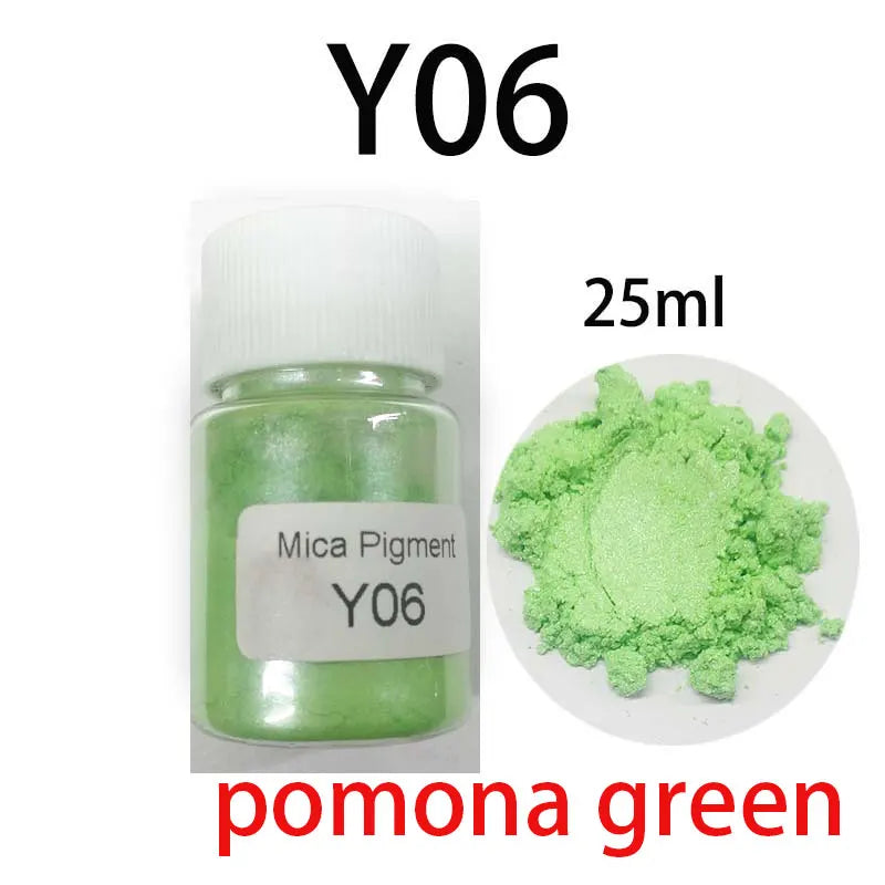 Mica Pigment Powder, 26 Colors for Soap, Candles & Crafts