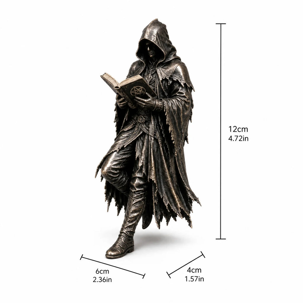 Gothic Grim Reaper Bookshelf Statue – 2 Designs