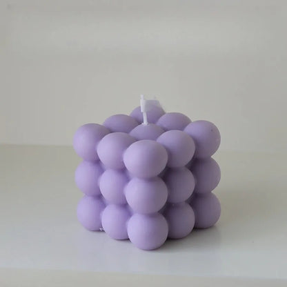Bubble Cube Scented Soy Wax Candle
