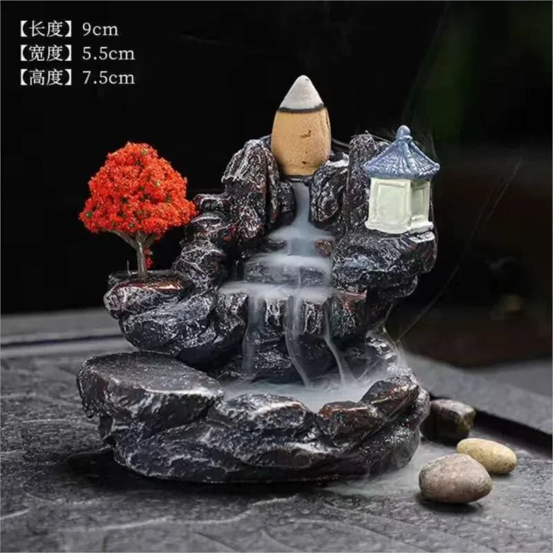 Waterfall Backflow Incense Burner