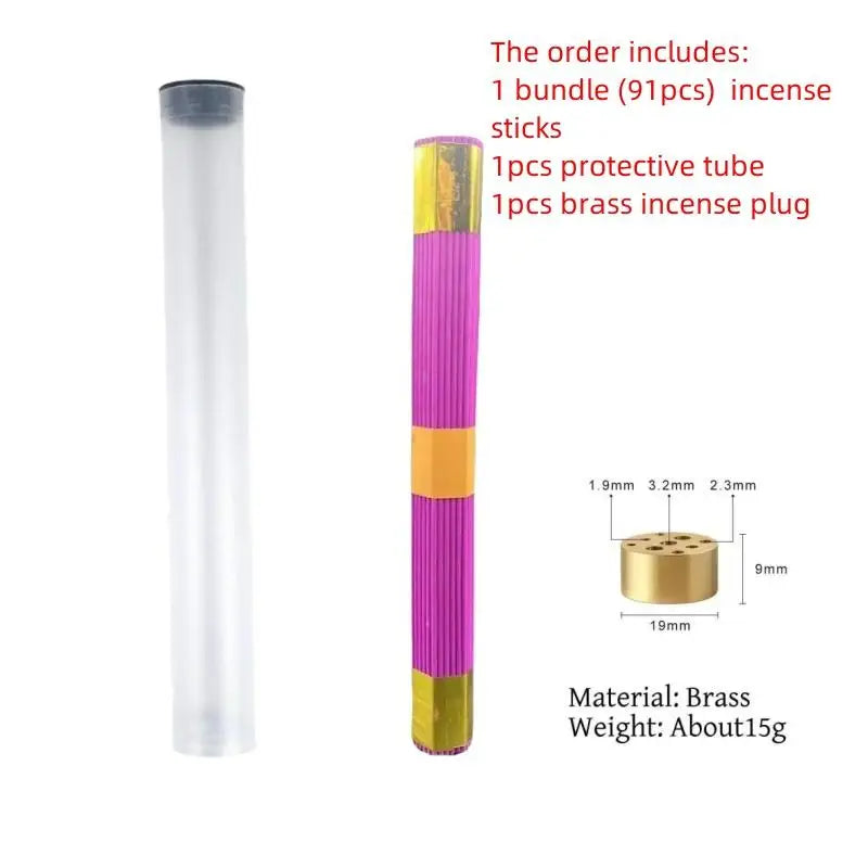 Natural Sandalwood Blessing Incense Sticks - Your Ritual Hub 