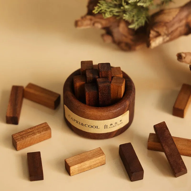 Natural Essential Oil Wood Stick Diffuser - Your Ritual Hub 
