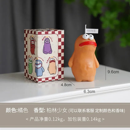 Earthlings Monster Candles Fun Creative Birthday Gifts Handmade Aromatherapy Candles