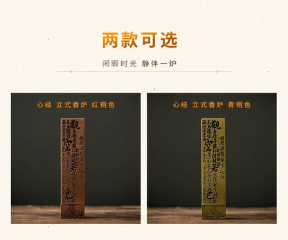 Metal incense burner