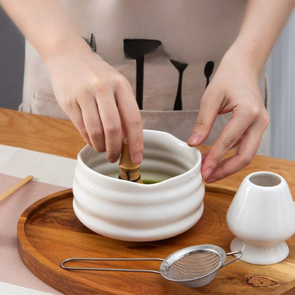 5-Piece Spotted Day-Style Matcha Blender Set