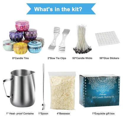 DIY Aromatherapy Candle Making Kit — Soy & Beeswax