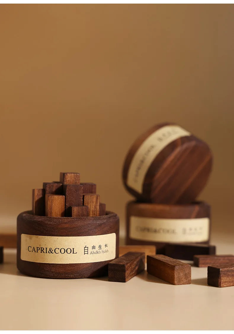 Natural Essential Oil Wood Stick Diffuser - Your Ritual Hub 