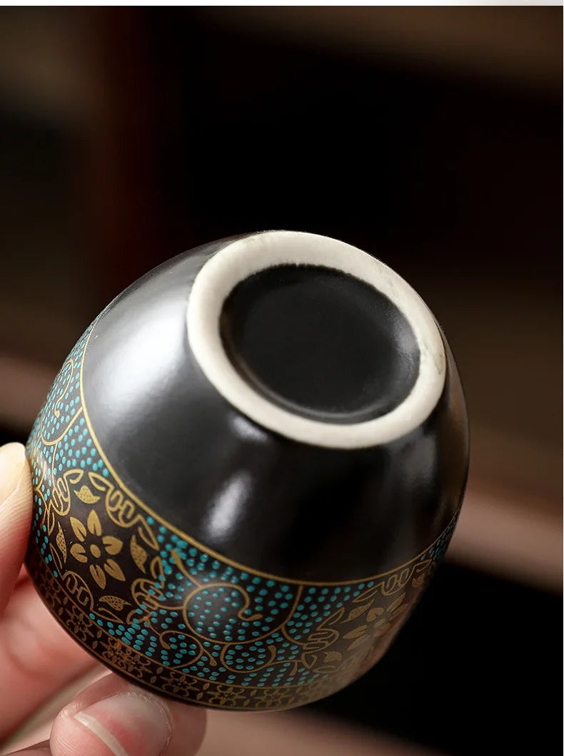 Semi-Automatic Rotating Kung Fu Tea Set