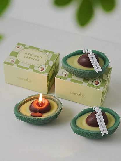 Avocado Scented Candle Sage And Sea Salt Handcrafted With Stone Wax Celebrations Anniversaries Birthday Special Occasion