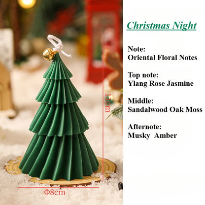 Christmas Tree Cyclone Soy Wax Aromatherapy Candle