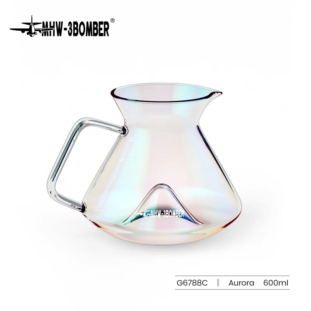 Hill Coffee Server | Pour-Over Glass Coffee Carafe | 360ml & 600ml
