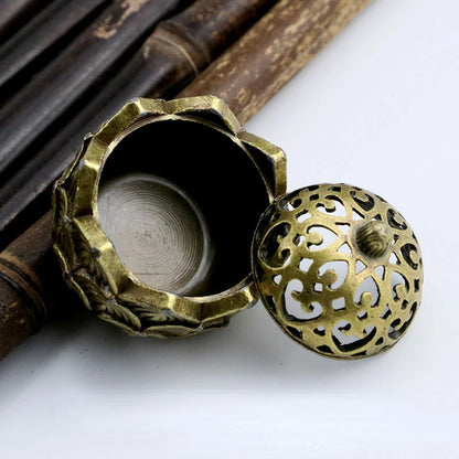 Lotus Buddhist Incense Burner Censer
