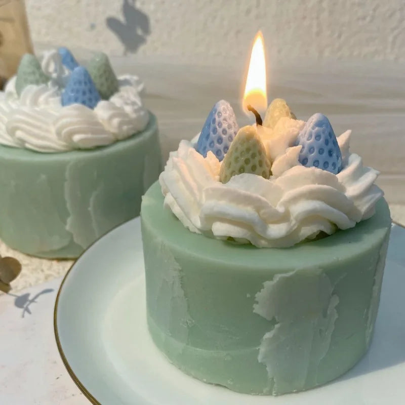 Sweet Dessert Cake Silicone Candle Mold for Handmade Soap Resin Epoxy Plaster Chocolate Party Decor DIY Mould Gift Wax Making - Your Ritual Hub 