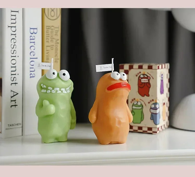Earthlings Monster Candles Fun Creative Birthday Gifts Handmade Aromatherapy Candles - Your Ritual Hub 