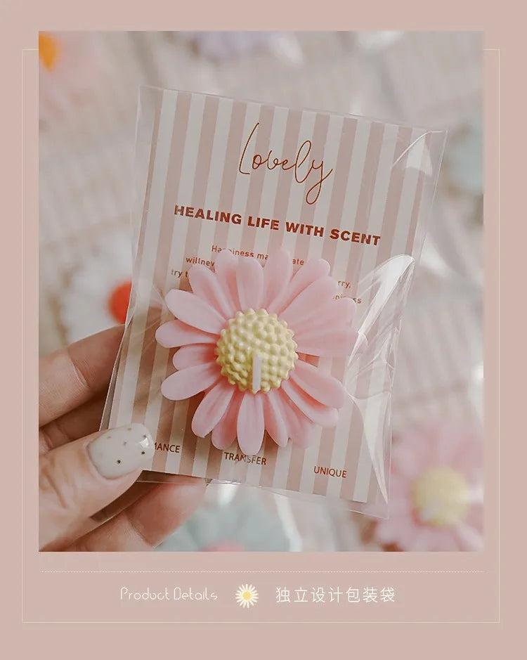 Handmade Daisy Scented Soy Wax Candle