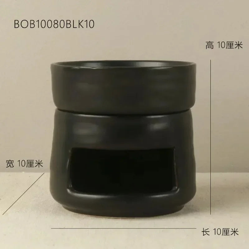Exquisite ceramic craftsmanship candle holder wax oil burner - Your Ritual Hub 