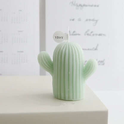 Small Cactus Scented Wax Candles Ornament