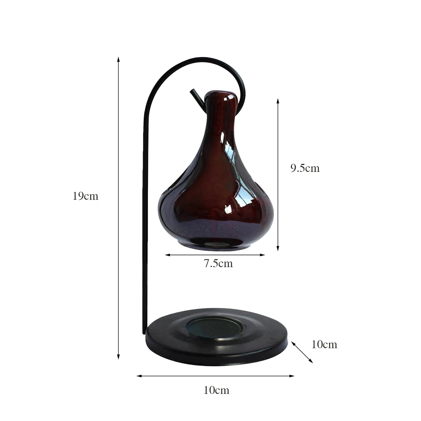 Ceramic Essential Oil Burner & Tealight Wax Warmer