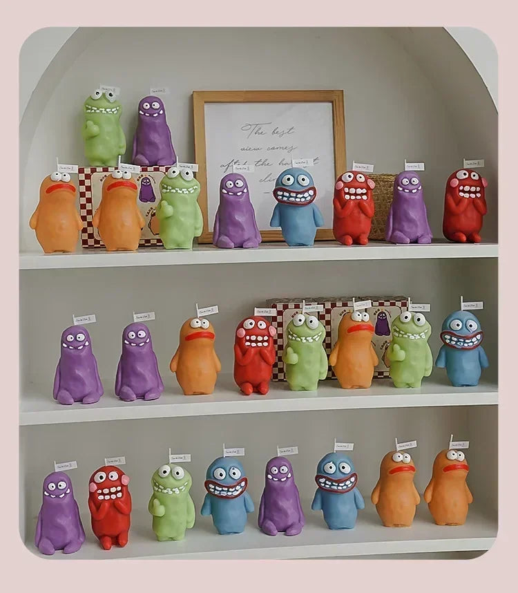Earthlings Monster Candles Fun Creative Birthday Gifts Handmade Aromatherapy Candles - Your Ritual Hub 
