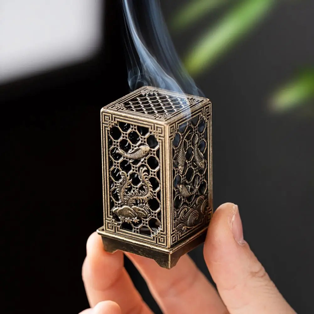 Chinese Style Zinc Alloy Incense Burner