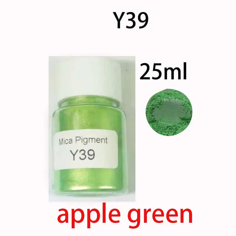 Mica Pigment Powder, 26 Colors for Soap, Candles & Crafts