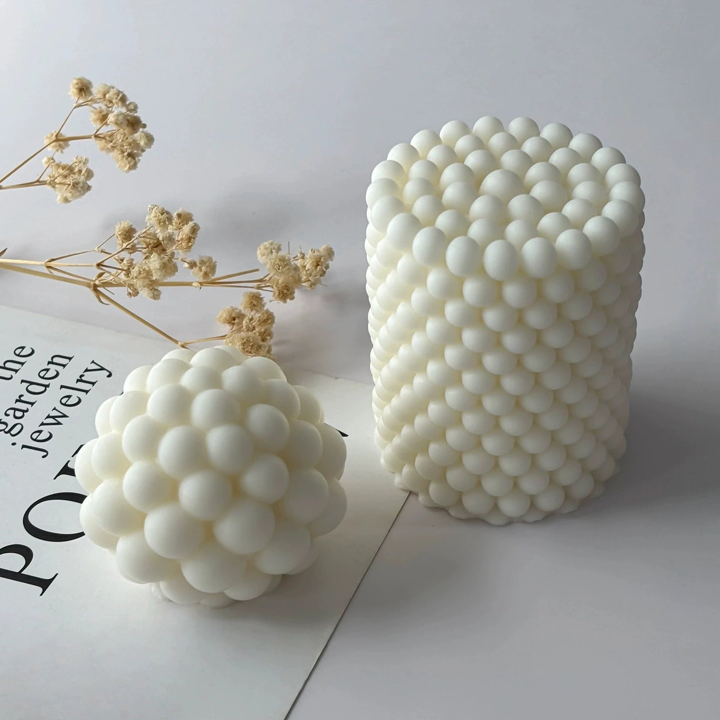 Handmade Nordic Bubble Soy Wax Candle