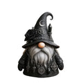 Gothic Wizard Gnome Figurine – Mystical Resin Statue
