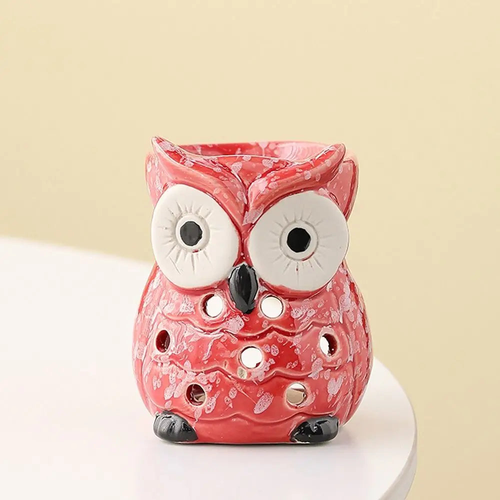 Ceramic Owl Aromatherapy Stove Eco-Friendly Heat Resistant Incense Candle - Your Ritual Hub 