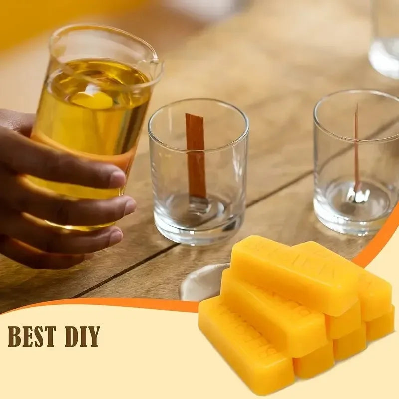 3/6pcs Pure Beeswax Blocks, High-Quality Waxing Material, for DIY Crafts, Candle Making